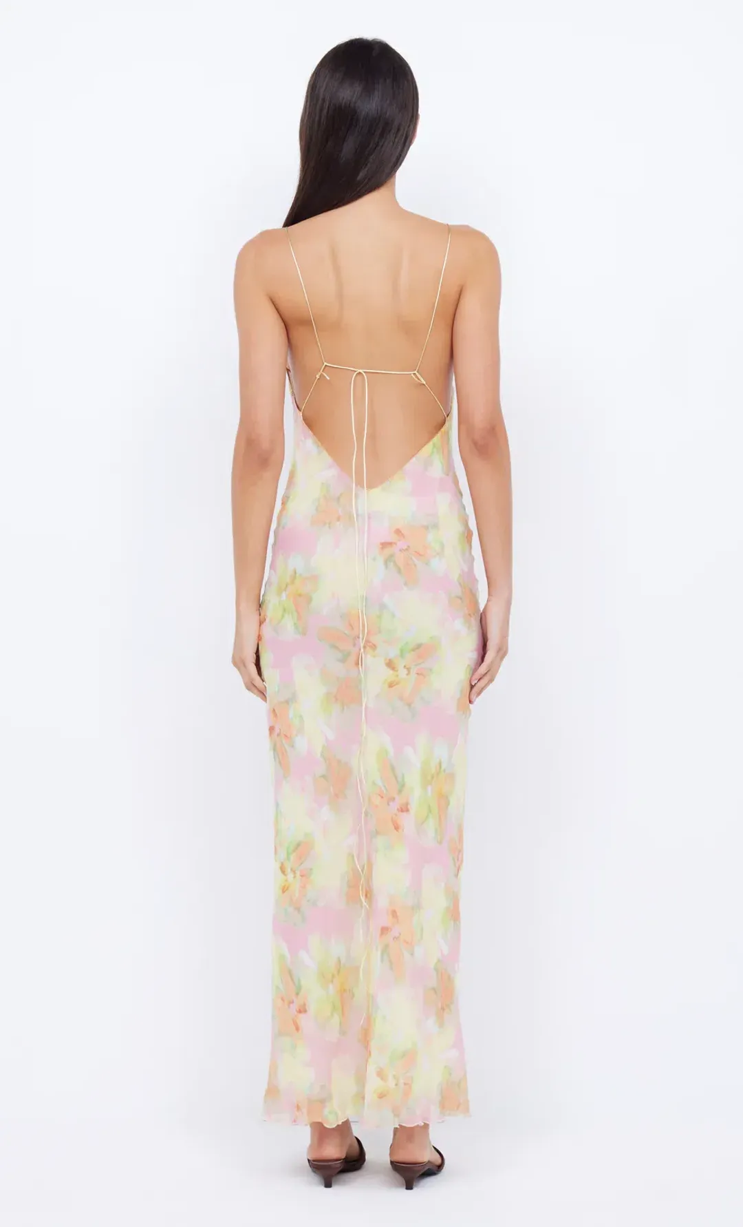 Bec & Bridge Zephyr Print Slip Dress Floral Size 6 for rent on The Volte - main image