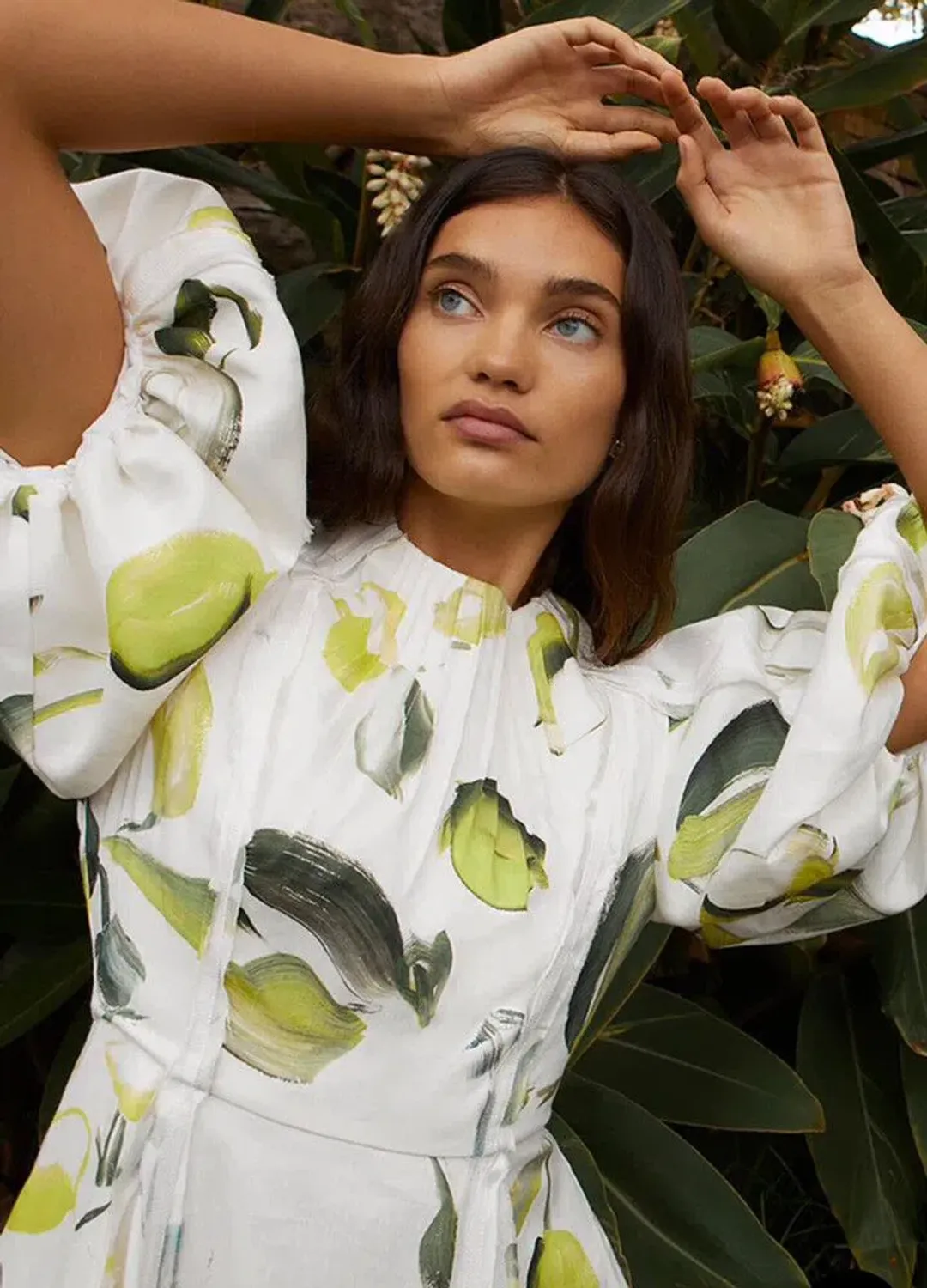 Aje Zest Midi Dress Print Size XS / AU 6 for rent on The Volte - main image