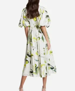 Aje Zest Midi Dress Print Size XS / AU 6 for rent on The Volte - image 3