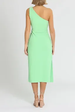 Bec & Bridge Clover Asymmetric Midi Dress in Green Size 12 for rent on The Volte - image 3