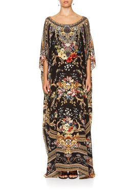 Camilla Friend In Flora Round Neck Kaftan One Size for rent on The Volte - image 8