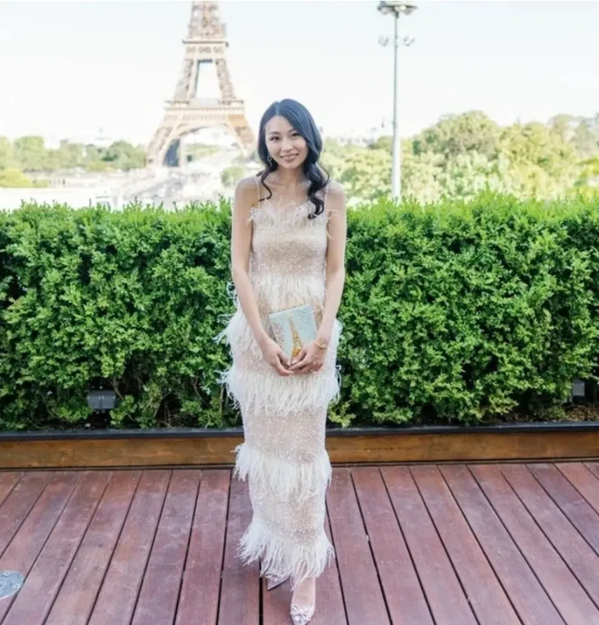 Rachel Gilbert Frenchy Dress Nude Size 3 / AU 12 for rent on The Volte - main image