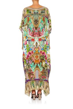 Camilla Champagne Coast Round Neck Kaftan One Size for rent on The Volte - image 10