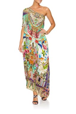 Camilla Champagne Coast Round Neck Kaftan One Size for rent on The Volte - image 4