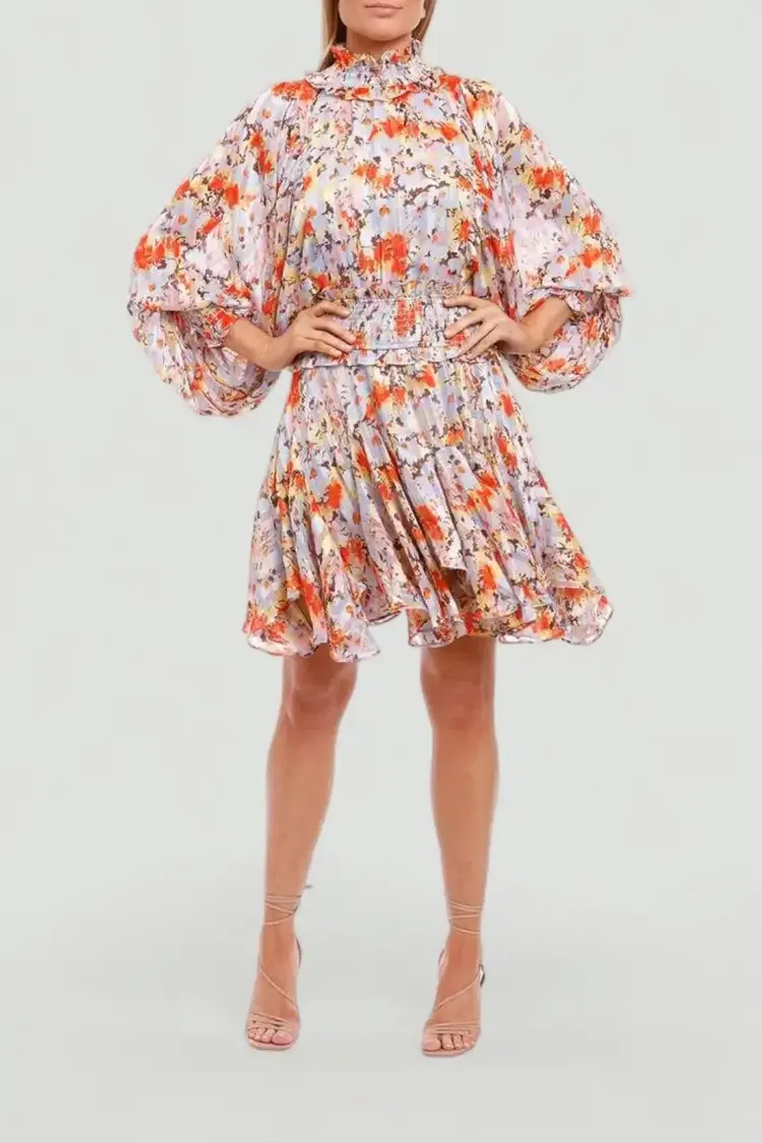 Elliatt Carbeen Mini Dress Floral Size 10 for rent on The Volte - main image