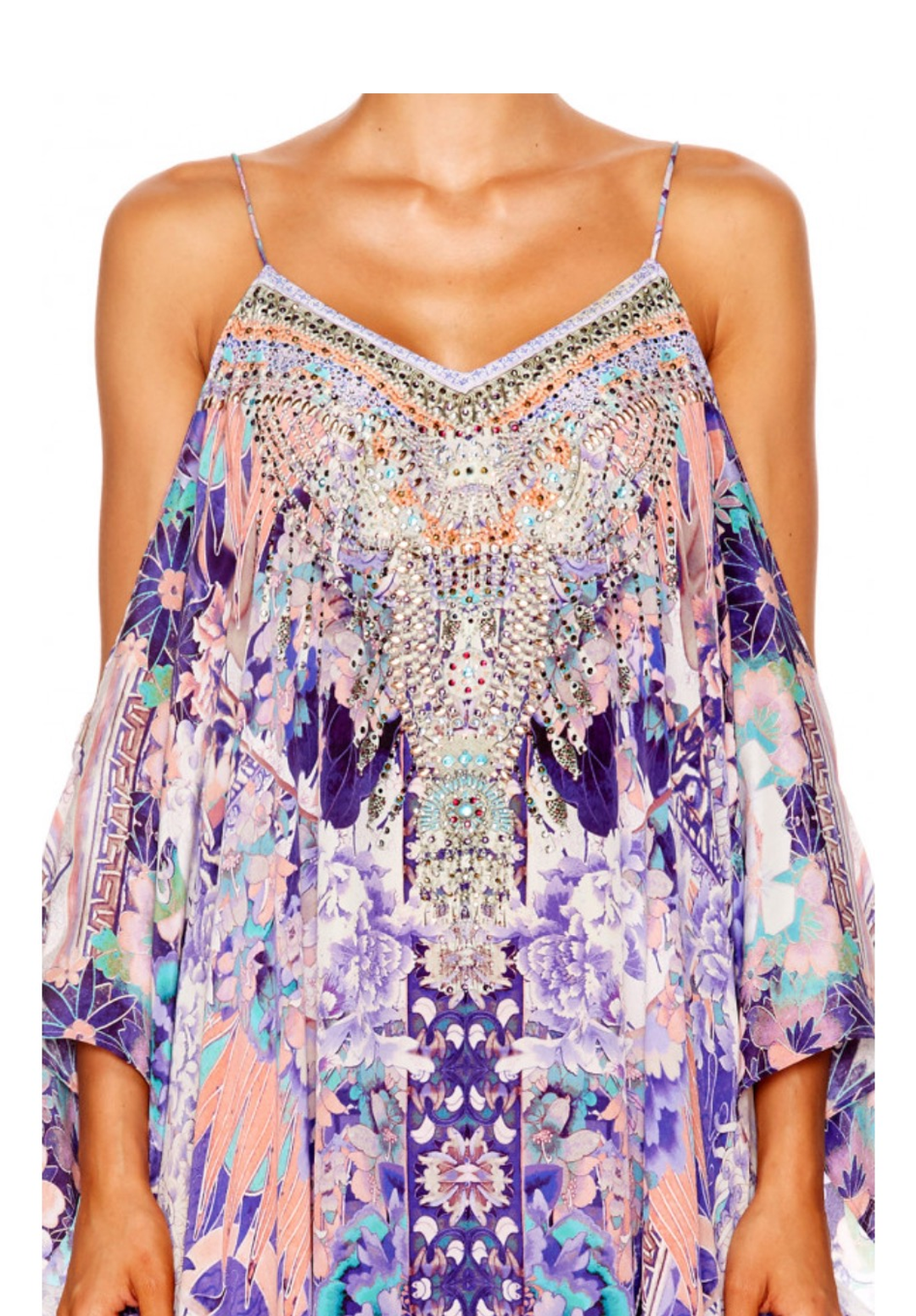 Camilla Still Life Shoestring Kaftan One Size for rent on The Volte - main image