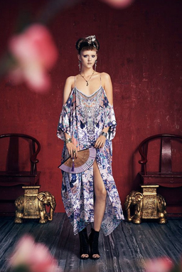 Camilla Still Life Shoestring Kaftan One Size for rent on The Volte - image 10