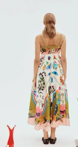 Alemais Evergreen Sundress Multi Size 10 for rent on The Volte - image 3