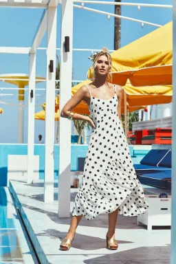 Mister Zimi Winnie Polka Dot Dress Print Size 6  for rent on The Volte - image 1