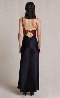 Bec & Bridge Lazar Midi Dress Black Multi Size 6 for rent on The Volte - image 3