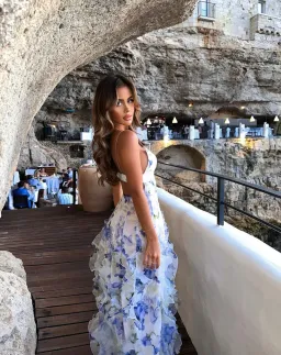 Menti Iris Flower Maxi Dress Floral Size M / Au 10 for rent on The Volte - image 7