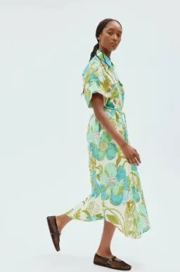 Alemais Janis Shirtdress Floral Size 16 for rent on The Volte - image 3