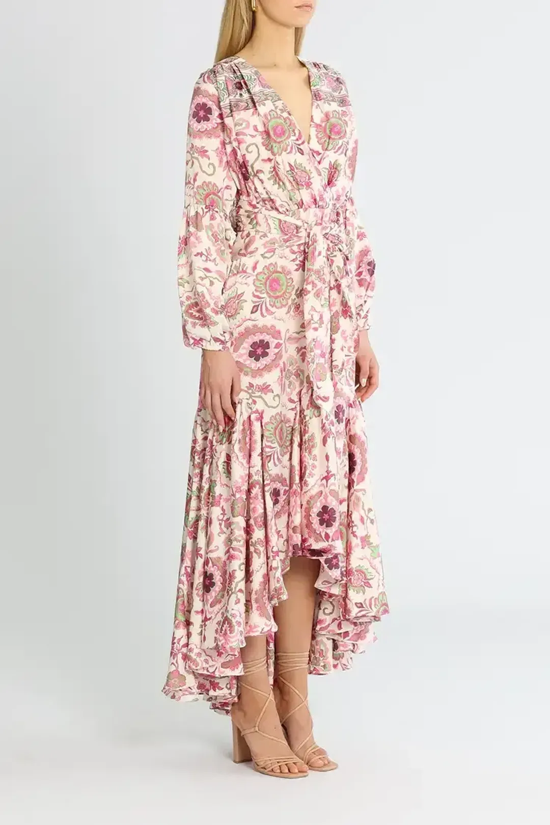 Elliatt Lucy Dress in Pink Size 8 for rent on The Volte - main image