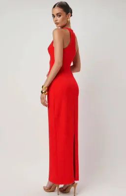 Effie Kats Eiza Gown Red Size S / AU 8 for rent on The Volte - image 4