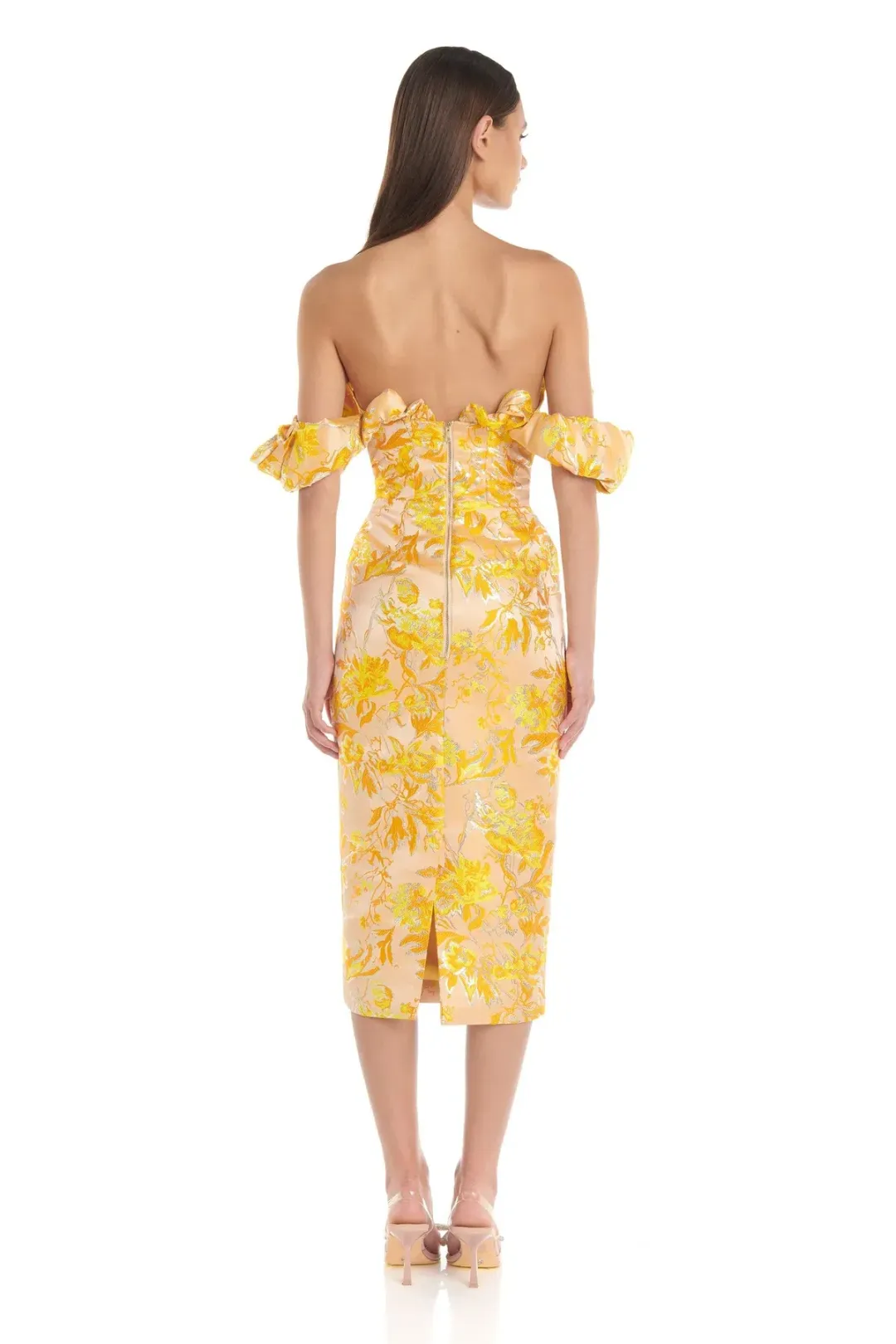 Eliya the Label Brielle Midi Dress Floral Size 10 for rent on The Volte - main image