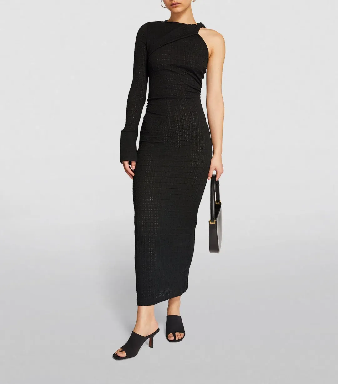 Camilla and Marc Cypress Midi Dress Black Size 14 for rent on The Volte - main image