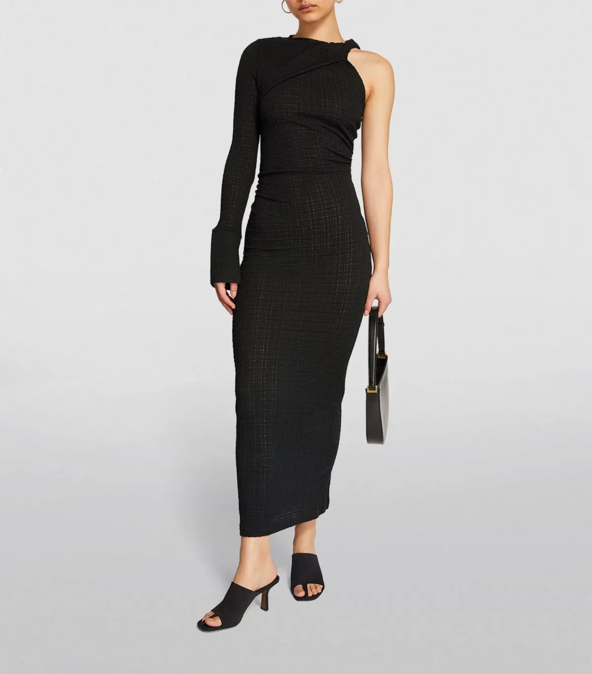 Camilla and Marc Cypress Midi Dress Black Size 14 for rent on The Volte - main image