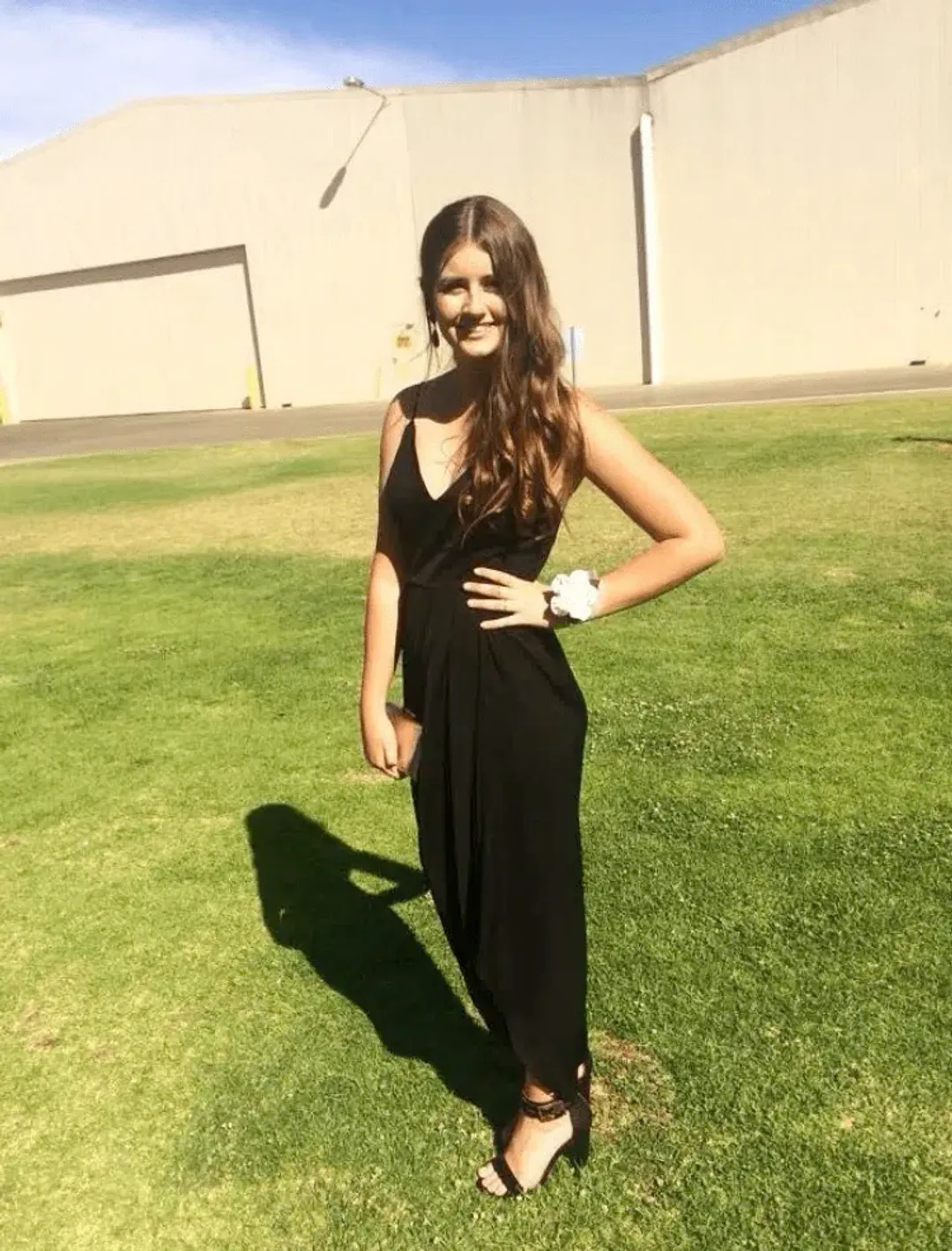 Shona Joy Dress Core Cocktail Dress Black Size 12 for rent on The Volte - main image