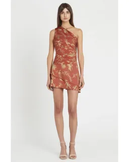 Sir the label Florentine Dress Rust Orange Size AU 10 for rent on The Volte - image 1