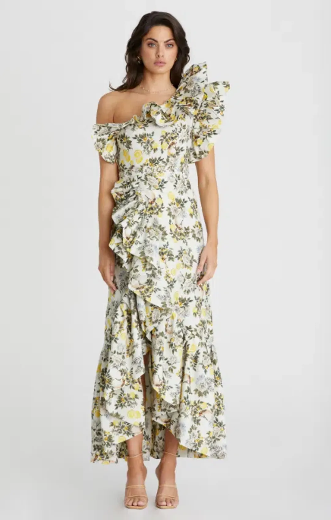 Aqua Blu Giselle Dress Clementine Print Size 10 for rent on The Volte - main image