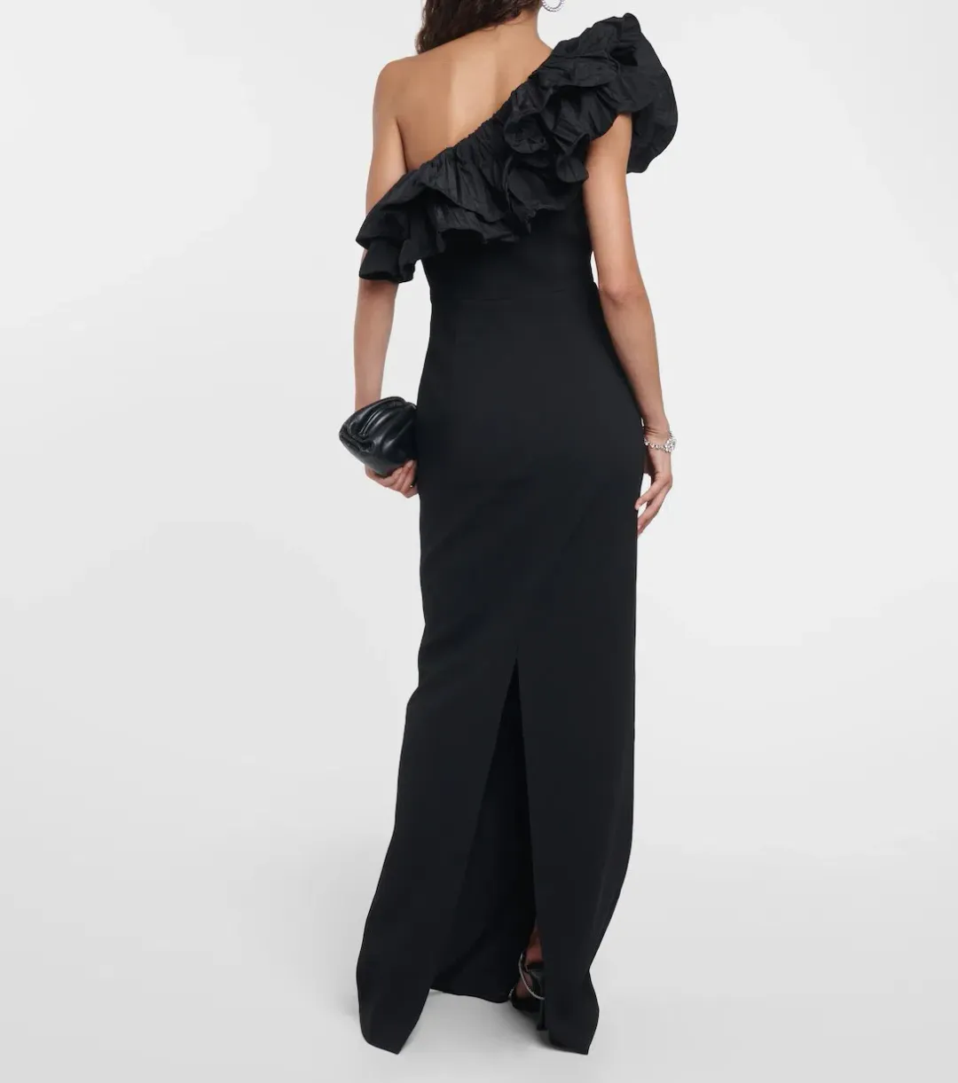 Rebecca Vallance Chloe Gown Black Size 12 for rent on The Volte - main image