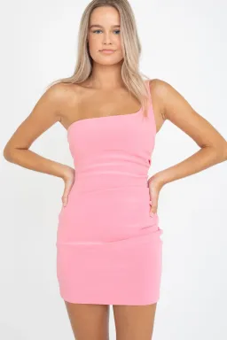 Bec & Bridge Paloma Mini Dress Pink Size 10 for rent on The Volte - image 1