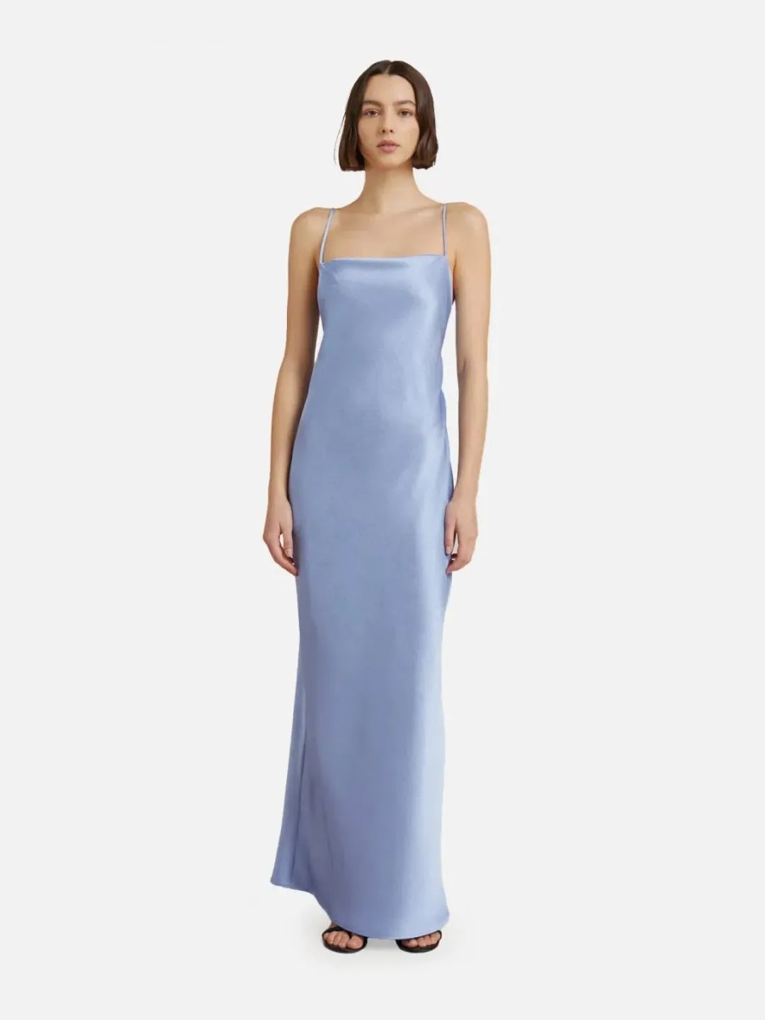 Bec & Bridge Dreamer Tie Maxi Dress Blue Size 12 for rent on The Volte - main image