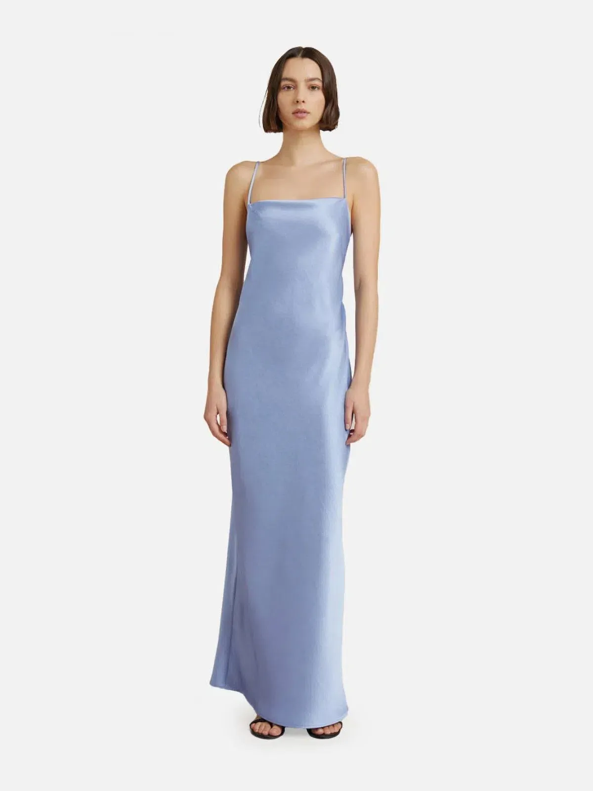 Bec & Bridge Dreamer Tie Maxi Dress Blue Size 12 for rent on The Volte - main image