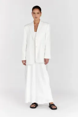 Dissh Harley Boyfriend Two-Piece Suit White Size 8 for rent on The Volte - image 7