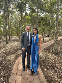 L'idée Opera Gown in Mediterranean Blue Size 8 for rent on The Volte - image 6