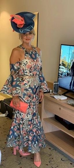 Thurley Carnival Cut Out Midi Dress Size 8 for rent on The Volte - image 2