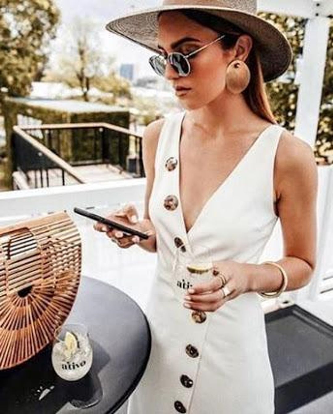 Viktoria and Woods Cardin Midi Dress White Size 00 / AU 4 for rent on The Volte - main image