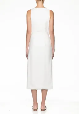 Viktoria and Woods Cardin Midi Dress White Size 00 / AU 4 for rent on The Volte - image 2