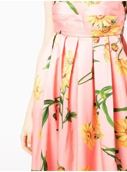 Leo Lin Marguerite Rose Dress Floral Size 12 for rent on The Volte - image 3