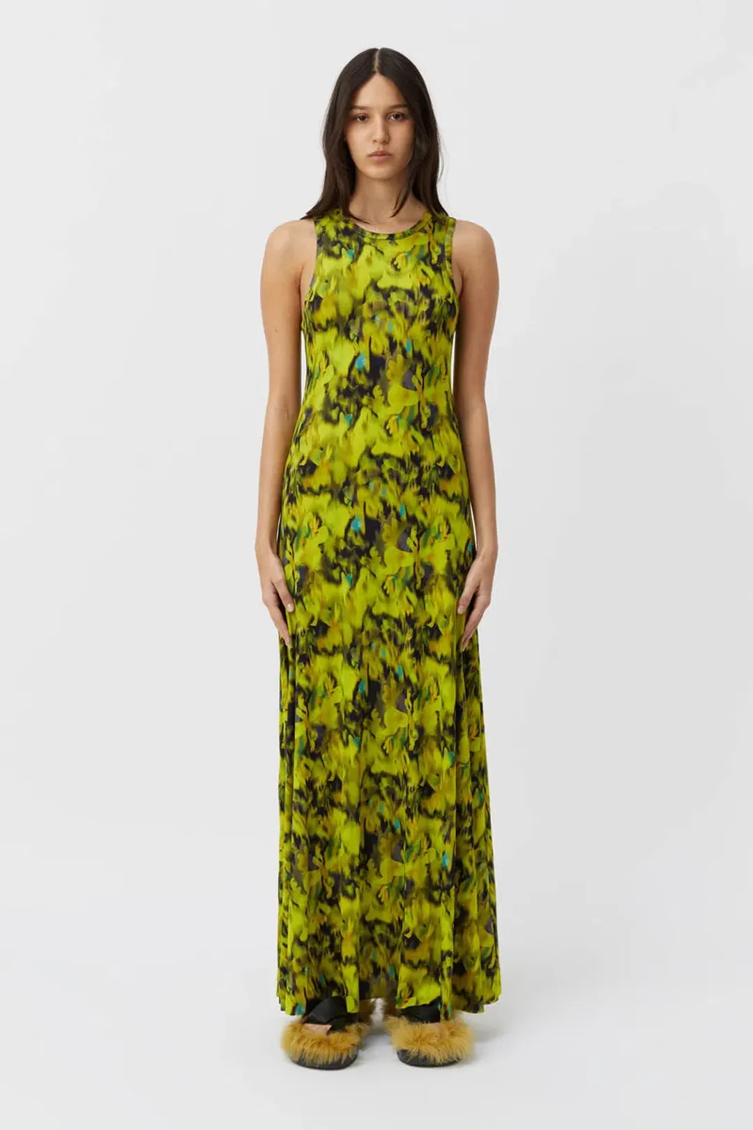 Camilla and Marc Etienne Maxi Dress Print Size 6 for rent on The Volte - main image