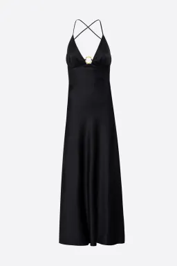 Manning Cartell Liquid Asset Slip Dress Black Size 10 for rent on The Volte - image 5