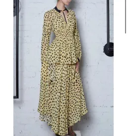 Ecology Layered Dress Black Spot Size 6 for rent on The Volte - image 3