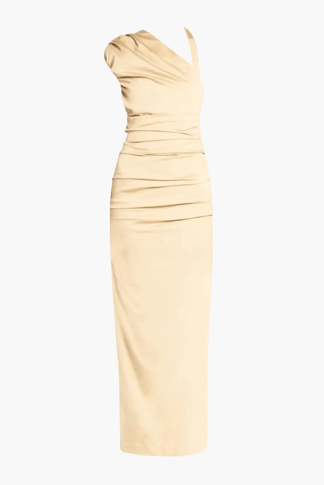 Sir The Label Giacomo Gathered Gown in Butter Size 0 / AU 6 for rent on The Volte - main image