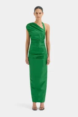 Sir The Label Rebecca Gown in Green Size 1 / AU 8  for rent on The Volte - image 1