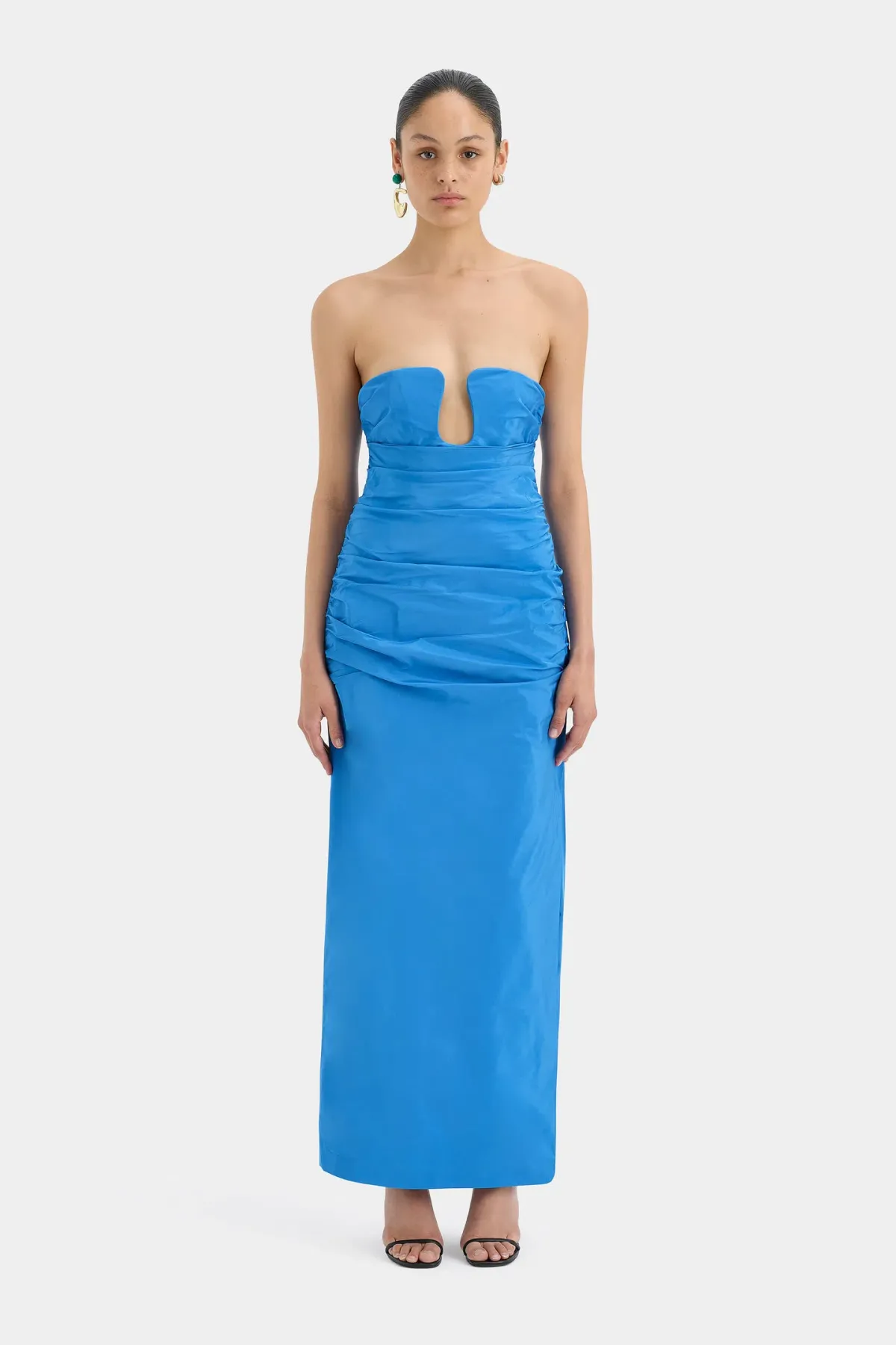 Sir the Label Caris Gown in Blue Size 8 for rent on The Volte - main image
