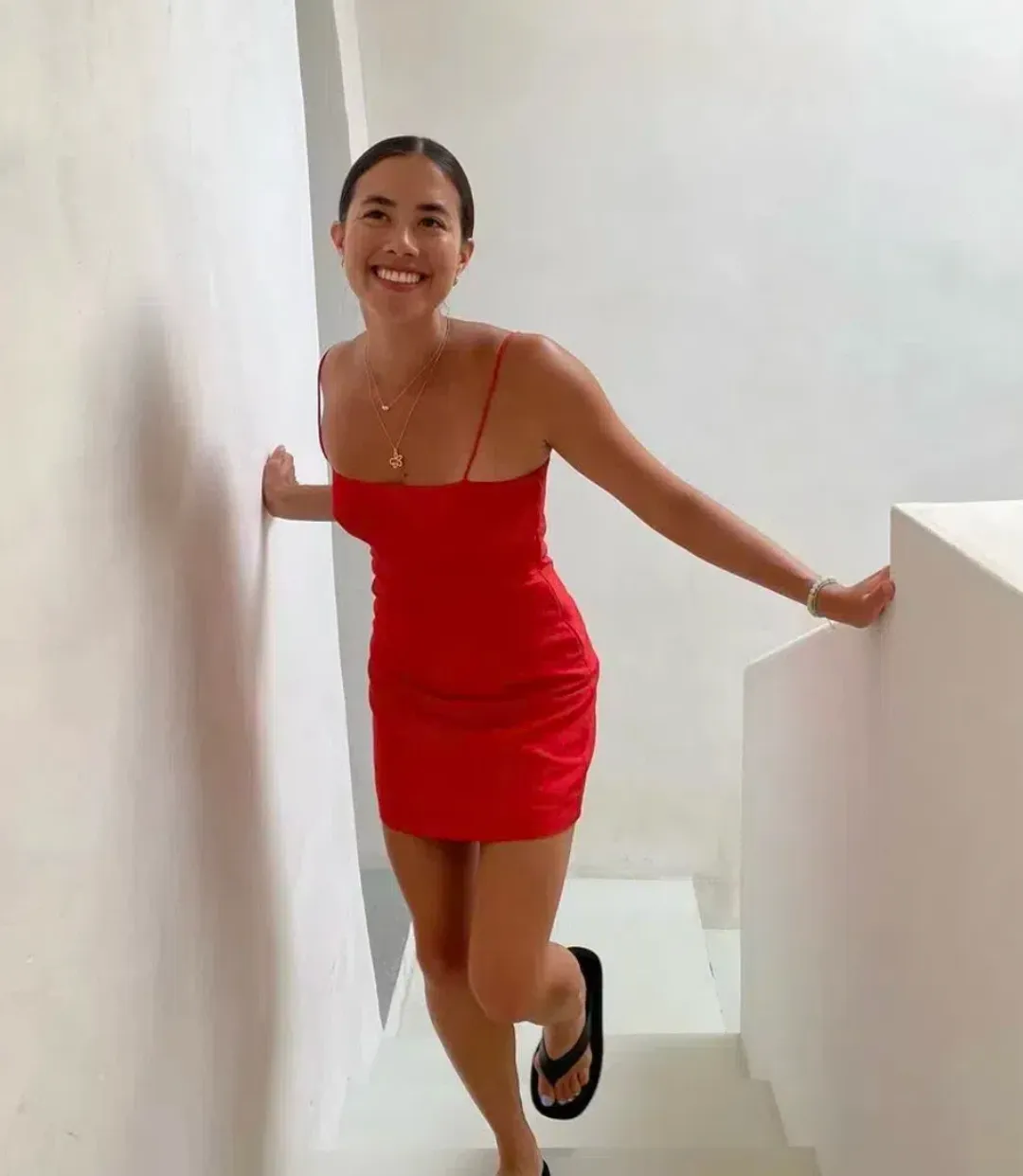 Realisation Par The Uta Mini Dress in Réal Red Size XS/AU 6   for rent on The Volte - main image