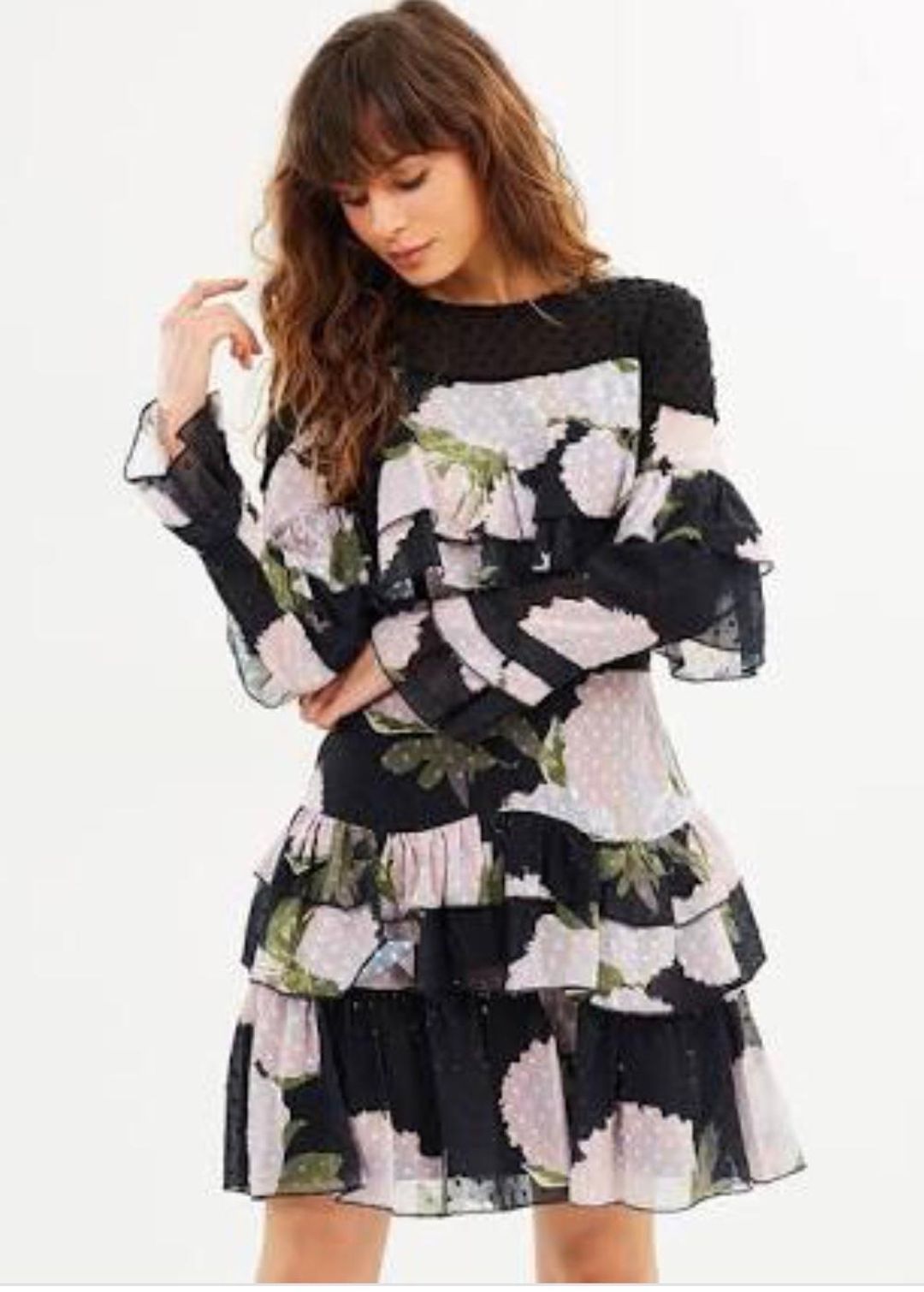 Talulah New Woman Ruffle Dress for rent on The Volte - main image