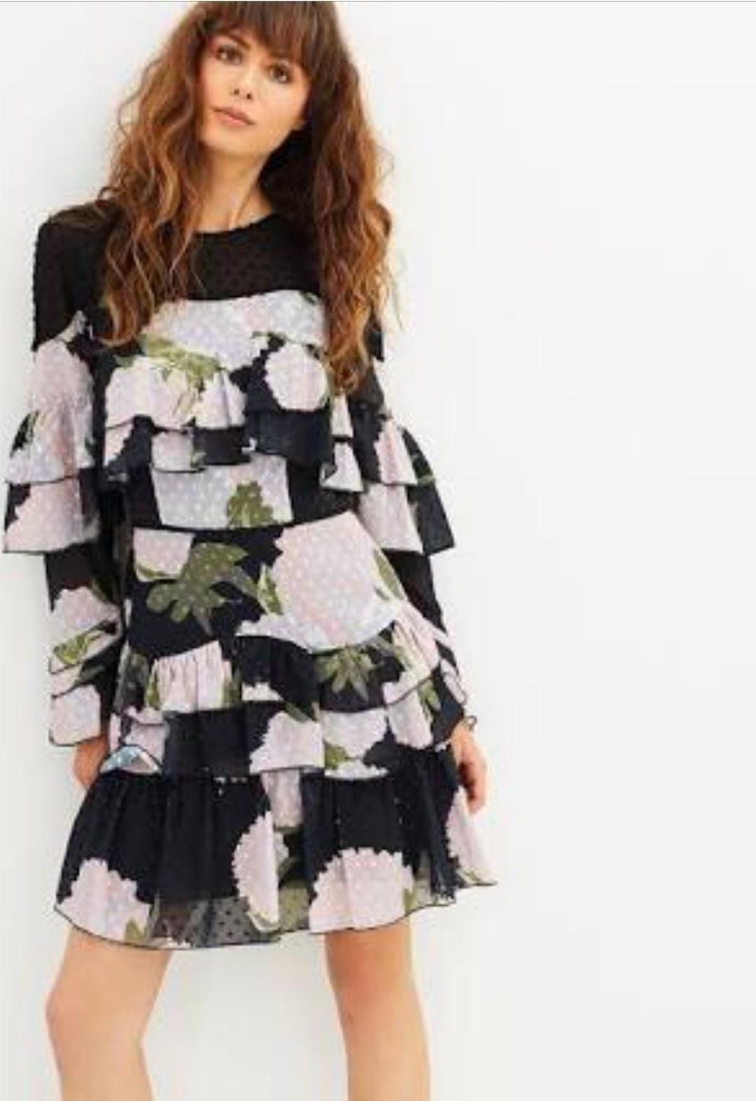 Talulah New Woman Ruffle Dress for rent on The Volte - main image