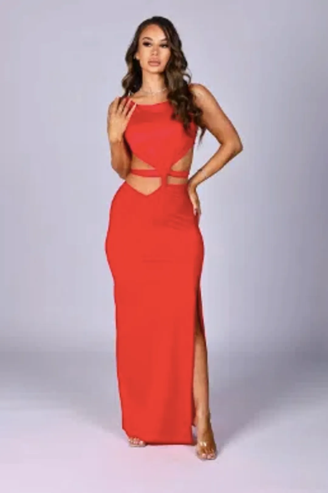 Baobab Ada Dress in Vita Red Size S / AU 8 for rent on The Volte - main image