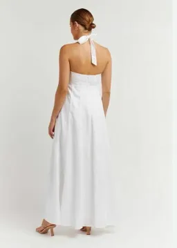 Dissh Alexis Linen Maxi Dress White Size 10 for rent on The Volte - image 3