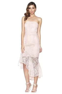 Grace & Hart Majestic Midi Dress Blush Size 8 for rent on The Volte - image 2