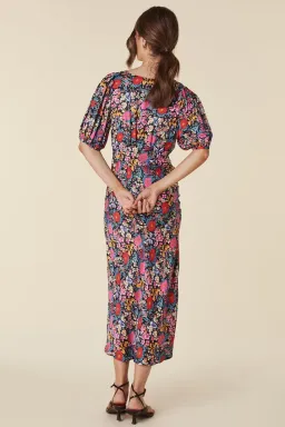 Spell & the Gypsy Last Drinks Bias Midi Dress in Evening Floral Size S / AU 8 for rent on The Volte - image 5