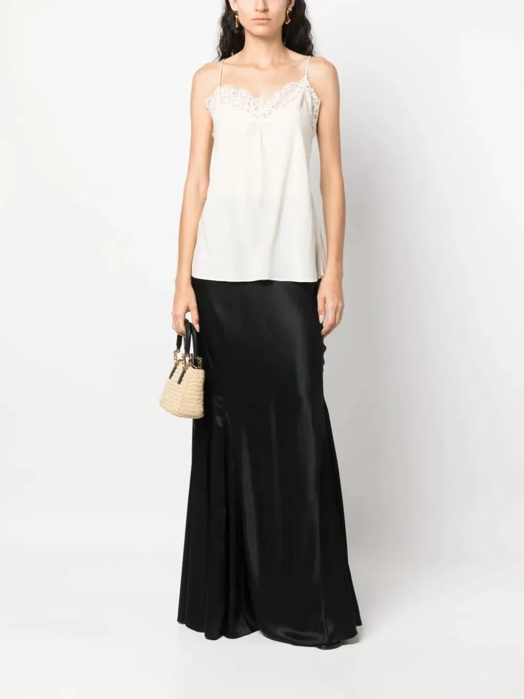 Zimmermann Lace Cami Top Cream Size 8 for rent on The Volte - main image