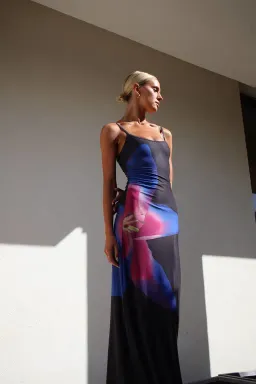 With Harper Lu Lily Slip Dress Lily Floral Size 6 for rent on The Volte - image 2