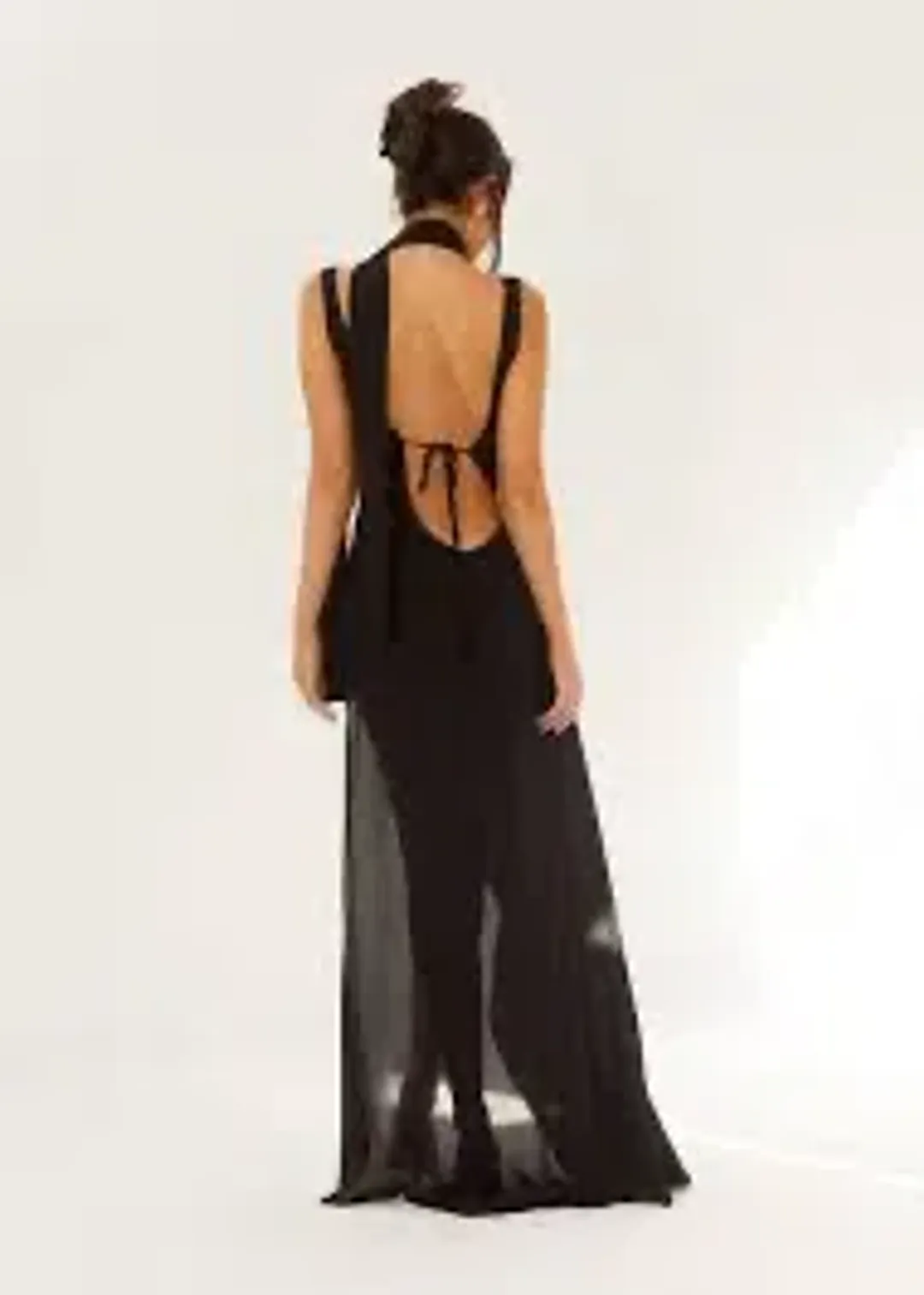 Arcina Ori Amelie Maxi Dress Black Size L /Au 12 for rent on The Volte - main image